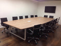 שולחן לחדר ישיבות דגם Q - new-office-masters
