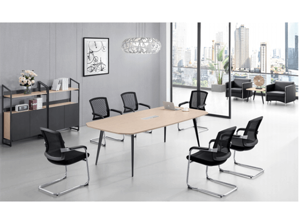 שולחן לחדר ישיבות דגם V - new-office-masters