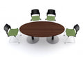 שולחן לחדר ישיבות דגם פורניר - new-office-masters